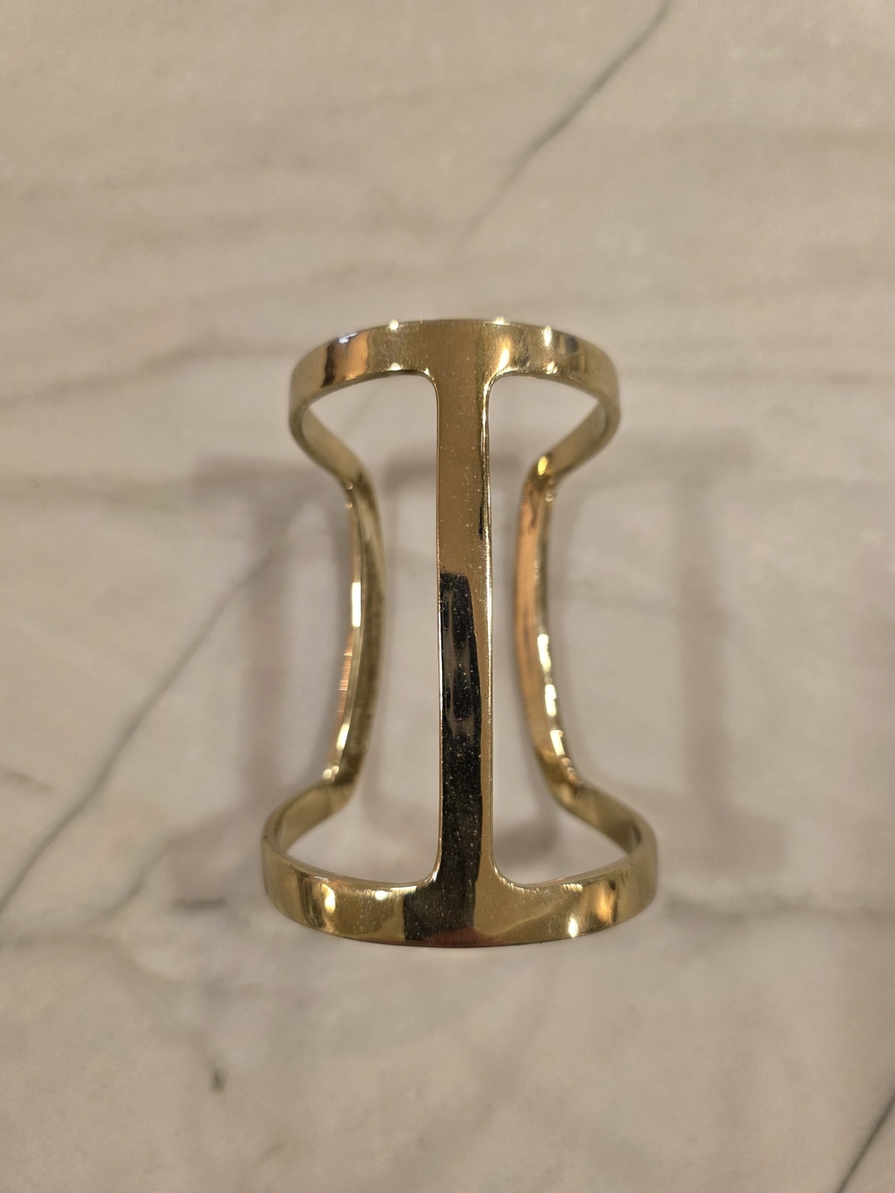 Vintage BCBGeneration Double Band Cuff Bracelet - Picture 6 of 7